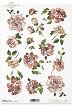 Reispapier für Serviettentechnik und Decoupage R0120