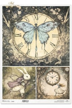 Reispapier A3 für Decoupage R1484L