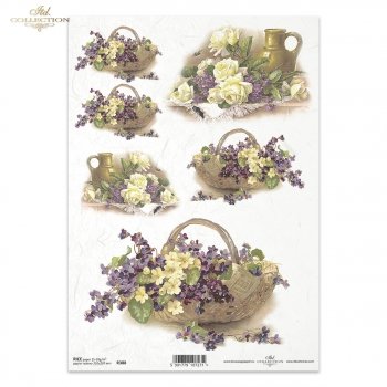 Reispapier für Serviettentechnik und Decoupage R0388