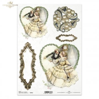 Reispapier für Serviettentechnik und Decoupage R1052