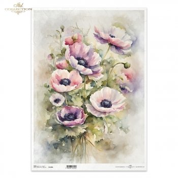 Reispapier A3 für Decoupage R1309L