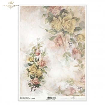 Reispapier für Serviettentechnik und Decoupage R1142