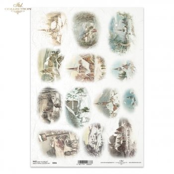 Reispapier für Serviettentechnik und Decoupage R0994