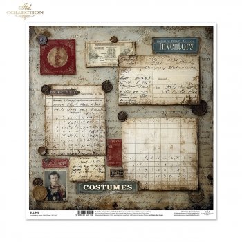 Papier für Scrapbooking SL1946