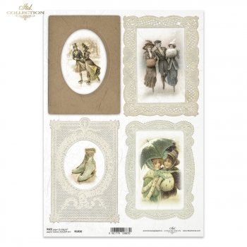 Reispapier für Serviettentechnik und Decoupage R1026
