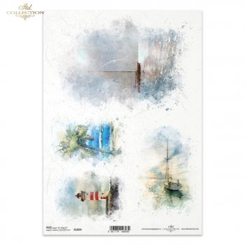 Reispapier für Serviettentechnik und Decoupage R1609