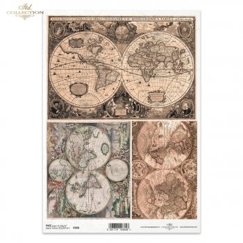 Reispapier für Serviettentechnik und Decoupage R0368