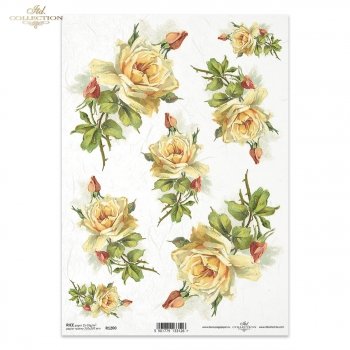 Reispapier für Serviettentechnik und Decoupage R1200
