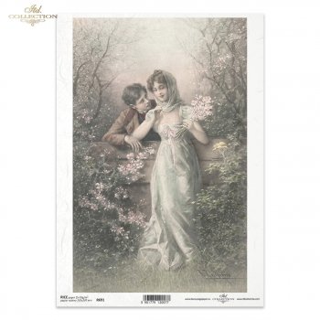 Reispapier für Serviettentechnik und Decoupage R0691