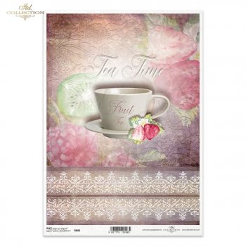Reispapier für Serviettentechnik und Decoupage R0893