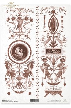Reispapier für Serviettentechnik und Decoupage R0061