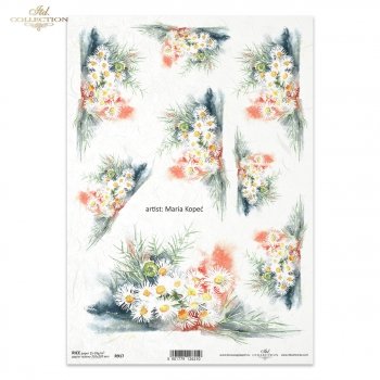 Reispapier für Serviettentechnik und Decoupage R0917