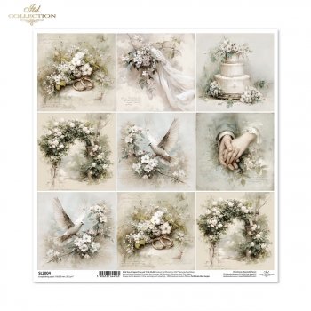 Papier für Scrapbooking SL2004