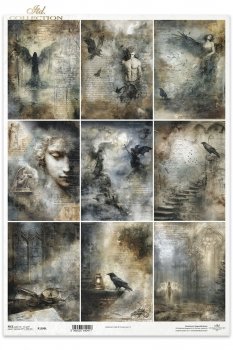 Reispapier A3 für Decoupage R1596L