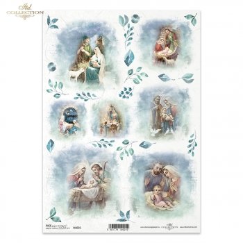Reispapier für Serviettentechnik und Decoupage R1626