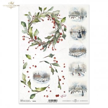 Reispapier für Serviettentechnik und Decoupage R2436