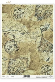 Reispapier für Serviettentechnik und Decoupage R0009