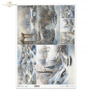 Reispapier A3 für Decoupage R1394L