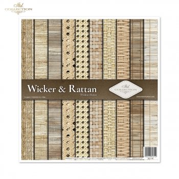 Scrapbooking papers SLS-110 Wicker & Rattan