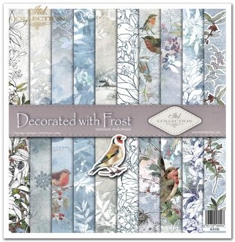 Scrapbooking papers SLS-043 ''Decorated with Frost''