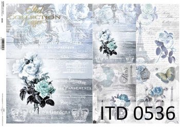 Decoupage paper ITD D0536