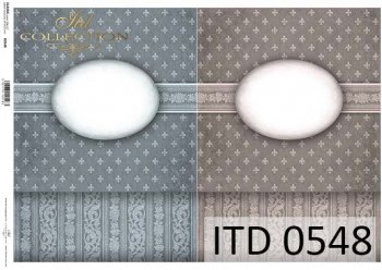 Decoupage paper ITD D0548