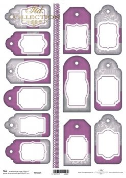 Tags, frames to scrapbooking TAG0004