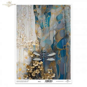 Translucent scrapbooking paper P0271