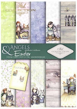 Scrapbooking papers SCRAP-034 ''Angels & Easter''