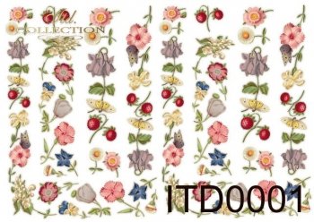 Decoupage paper ITD D0001M