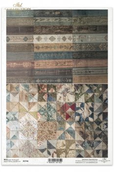 Papel de arroz para decoupage R2746