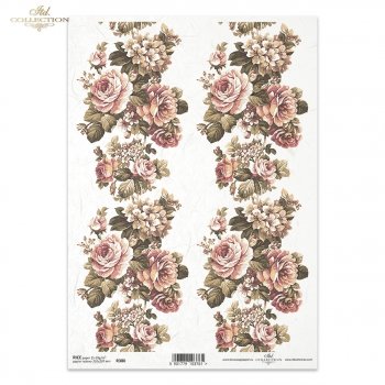 Papel de arroz para decoupage R0380