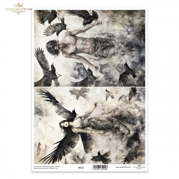 papel para scrapbooking - el papel translúcido P0312