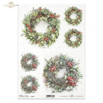Papel de arroz para decoupage R2294