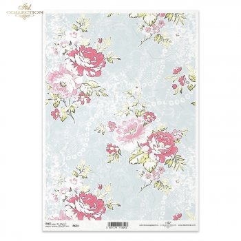Papel de arroz para decoupage R0624