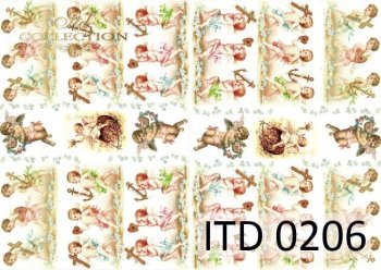 papel decoupage clásico D0206M