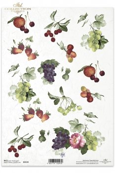 Papel de arroz para decoupage R0100