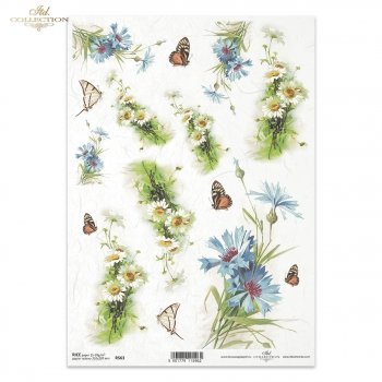 Papel de arroz para decoupage R0563
