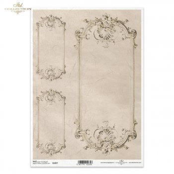 Papel de arroz para decoupage R1697