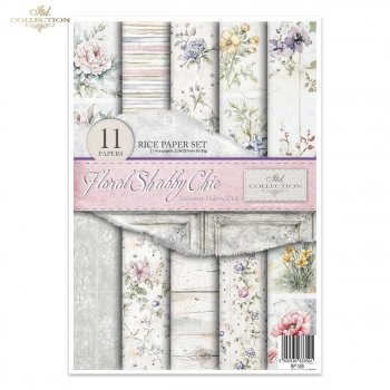 Conjunto Creativo RP085 Floral Shabby Chic
