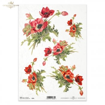 Papel de arroz para decoupage R0391