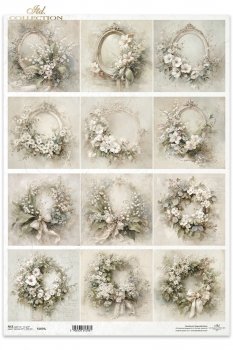 Papel de arroz decoupage A3 R1654L