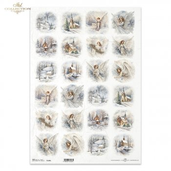 Papel de arroz decoupage A3 R1286L