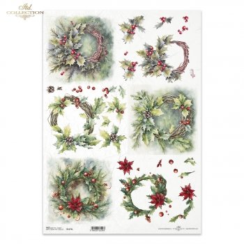 Papel de arroz decoupage A3 R1273L