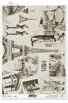 Papel de arroz para decoupage R0057