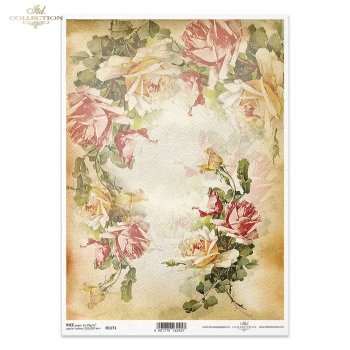 Papel de arroz para decoupage R1171