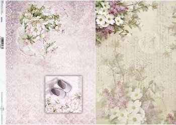 Papel de arroz decoupage A3 R0264L