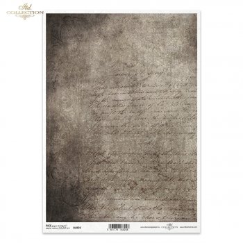 Papier ryżowy (HS code 48021000) R1939