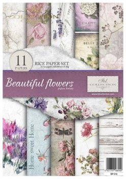 Zestaw kreatywny ITD RP018 Beautiful Flowers