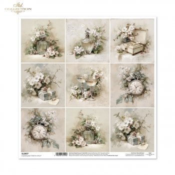 Papier do scrapbooking (HS code 48025890) SL2007